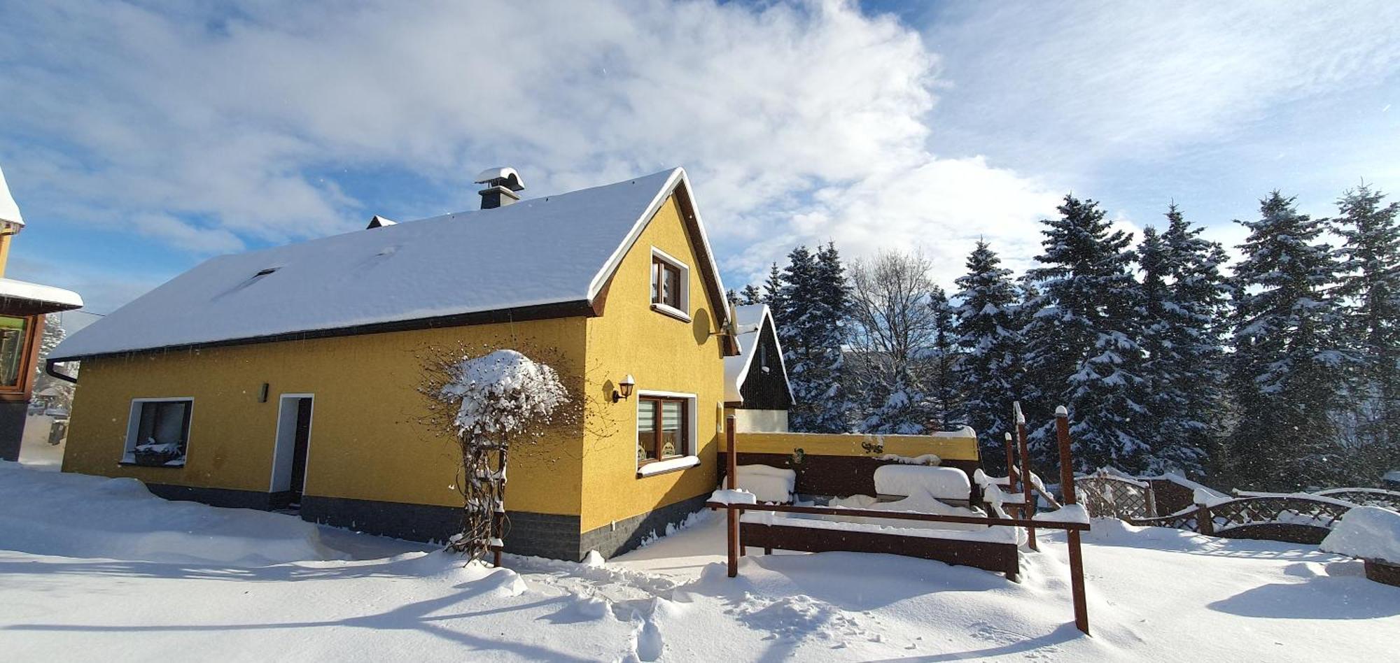 Ferienhaus Reichel Oberwiesenthal Bagian luar foto